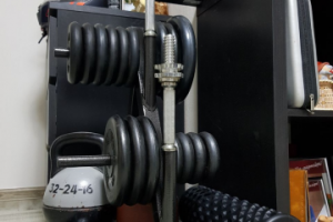 Стойка для дисков и грифов модель и изделие