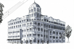 Рисунок гостиницы