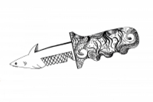 Нож для подводной охоты