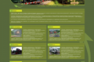 Дизайн для сайта "Железнодорожные музеи России"