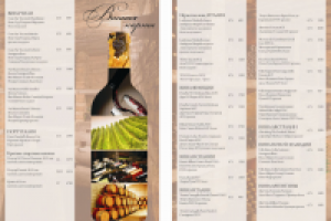 Меню "Винная карта"