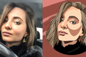 Векторные и растровые портреты по фотографии