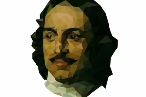 LOW POLY портреты и иллюстрации