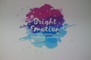 Bright Emotion. Роспись стены в танцевальной студии