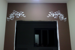 Растительный орнамент. Роспись окружения дверного проема