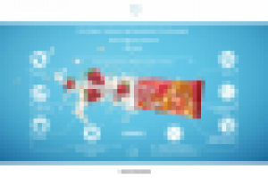 Landing Page для женских протеиновых батончиков IDEAL