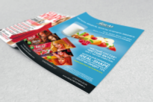 Полоса в журнал SHAPE для компании IDEAL