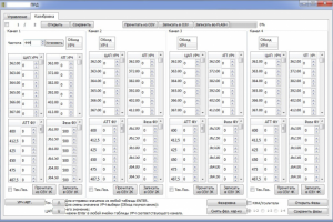 Технологическая программа для калибровки передатчика
