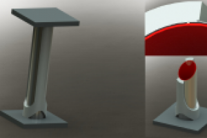 Рендинг колонны