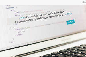 Portfolio bootstrap website