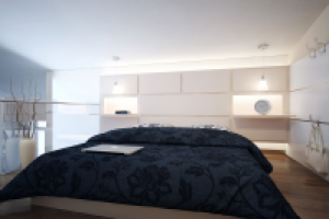 Мансардная квартира с антресолью в Санкт - Петербурге