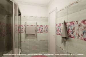 Интерьер, который НРАВИТСЯ! Санузел - душевая, вид 2.