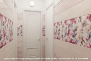 Интерьер, который НРАВИТСЯ! Санузел - зона мойки, вид 1.