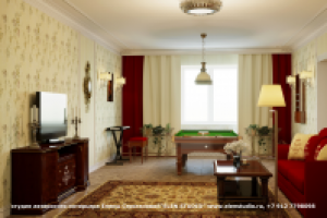 Интерьер, который НРАВИТСЯ! Комната досуга, вид 1.