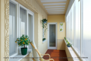 Интерьер,  который НРАВИТСЯ! Балкон-лоджия_1