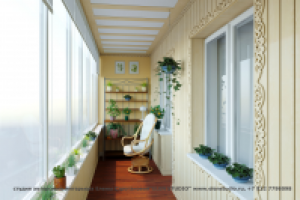 Интерьер, который НРАВИТСЯ! Балкон-лоджия_2