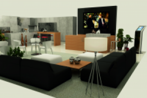 Интерьер шоу-рума бренда GORENJE для GORENJE BY STARCK_1