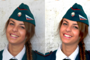 Ретушь фотографии с сохранением текстуры кожи