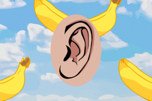 Бананы в ушах