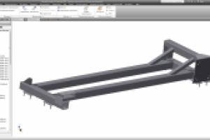 Рама для испытаний опор РЖД