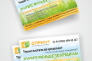 Листовка для фирмы микрозаймов