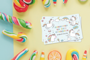 Визитка для аниматора