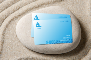 Визитка для клуб йоги