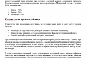 Кетогенная (Кето) диета: принцип действия, основные плюсы и мину
