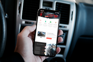 Сайт для автомойки самообслуживания