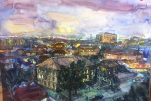 Картина акварелью