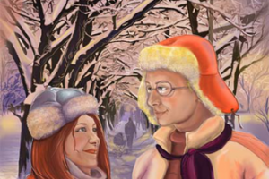 Иллюстрация для рассказа Льва Соколова "Солнечный зайчик"