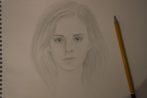 Портрет Эммы Уотсон