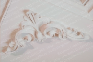 Элемент лепнины(уголок.декор потолка) Барокко