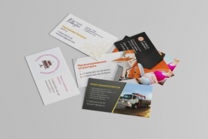 Визитки 1-сторонние