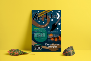 Плакат "Zoo Tales"