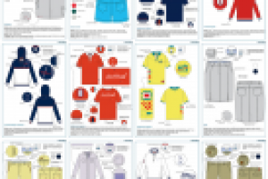 Разработка подробных эскизов коллекции яхтенной одежды GooseWing