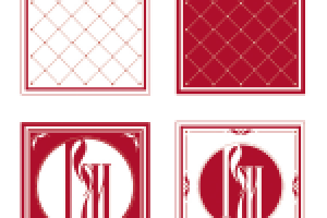 Женские корпоративные платки фонда "Русский мир"