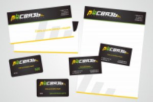 Фирменный стиль компании "Пейнтбол Связь"