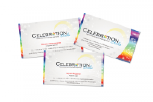 Визитные карточки агентства Celebration Studio