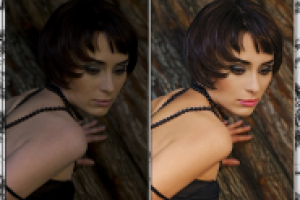 гламурная ретушь 2.