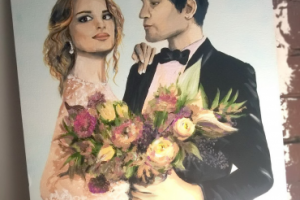 свадебный портрет