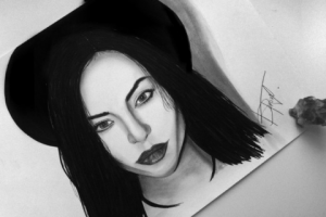 портрет женский