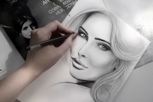 портрет женский