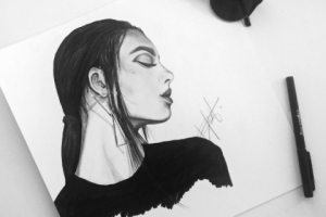 fashion портрет