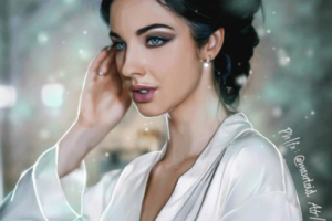 портрет женский "Алла Бергер"