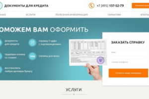 Сайт про предоставлению документов 2ndflnew