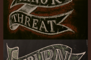 Меловой леттеринг