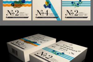 Дизайн упаковки для замороженных ягод