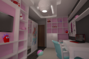дизайн детской комнаты для девочки