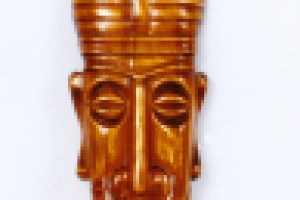 резная деревянная маска ручной работы